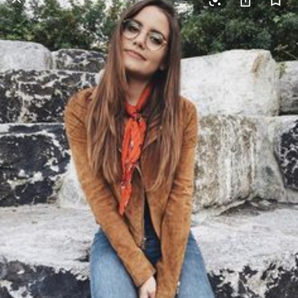 Express Suede Jacket blanknyc suede lookalike moto